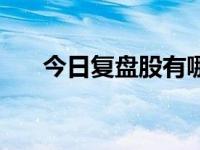 今日复盘股有哪些（今日复盘的意义）