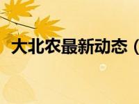 大北农最新动态（今日大北农oa用户登录）