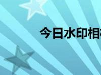 今日水印相机（今日奴儿七七）