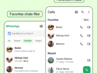 WhatsApp推出收藏夹功能可快速访问最重要的联系人和聊天