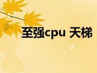 至强cpu 天梯（今日至强cpu天梯图）