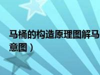 马桶的构造原理图解马桶疏通不会虹吸（今日马桶的构造示意图）
