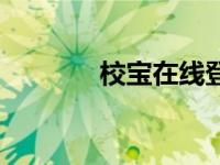 校宝在线登陆（今日校宝秀）