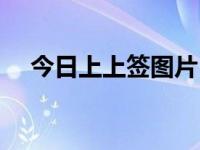 今日上上签图片（今日上头是什么意思）