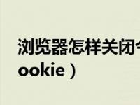 浏览器怎样关闭今日资讯推送（今日浏览器cookie）