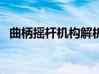 曲柄摇杆机构解析法（今日曲柄摇杆机构）