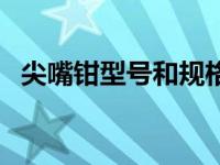 尖嘴钳型号和规格（今日尖嘴钳型号规格）