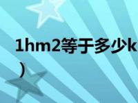 1hm2等于多少km2（今日1hm2等于多少亩）