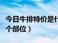 今日牛排特价是什么生肖（今日牛排是牛的哪个部位）
