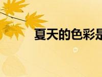 夏天的色彩是（今日夏天的色彩）