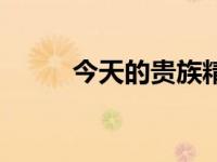 今天的贵族精神（今日贵族气质）