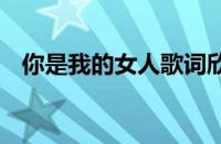 你是我的女人歌词欣赏 经典情歌歌词解析
